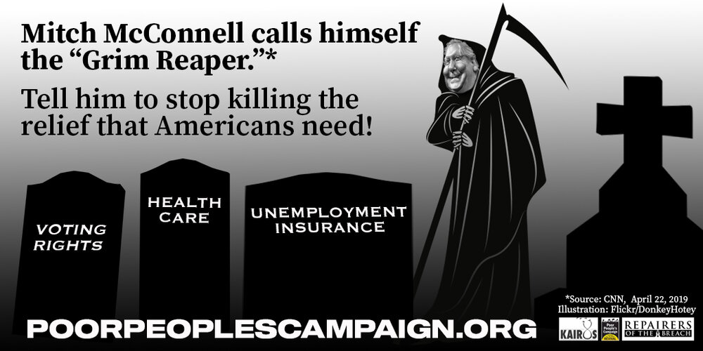 Moral Monday To Stop McConnell's Misery, Meanness, & Mayhem — Repairers of  the Breach