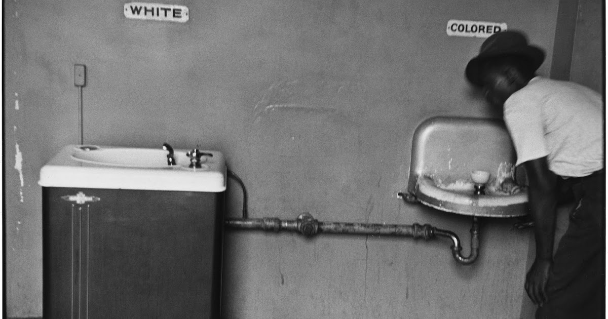 Segregated Water Fountains in North Carolina, 1950 ~ Vintage Everyday